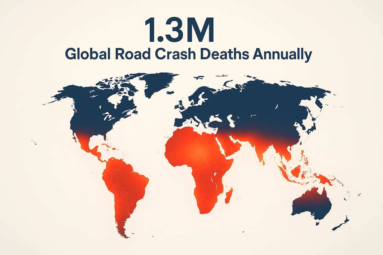 Global South road fatalities burden